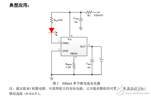 TP4065_datasheet數(shù)據(jù)手冊