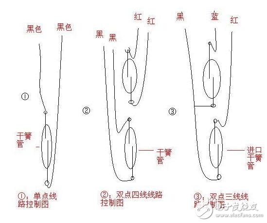 浮球液位開關接線原理圖_浮球液位開關接線圖