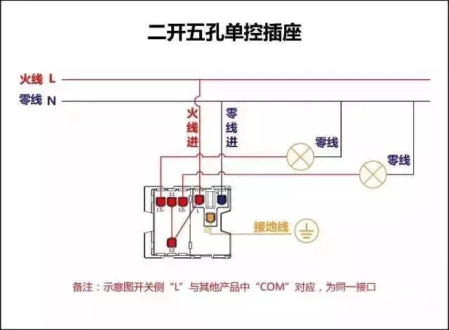 詳細(xì)圖片解析17種開關(guān)接線圖