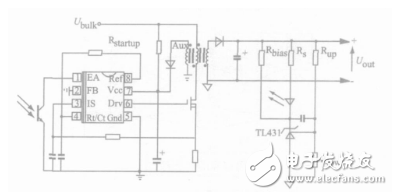 開(kāi)關(guān)電源電路圖_基于UC3843的開(kāi)關(guān)電源電路圖