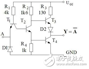 二極管與、或門，三極管非門電路原理