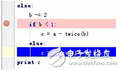 python程序調試中設置條件斷點