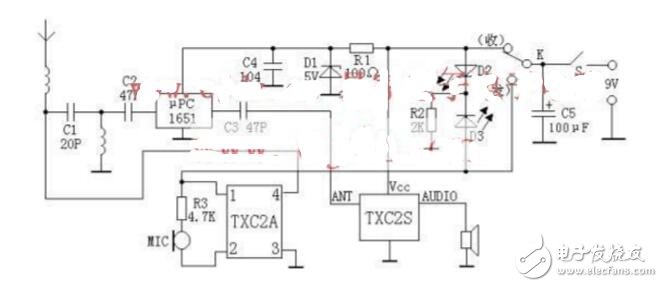 自制簡易無線對講機_自制無線電對講機制作