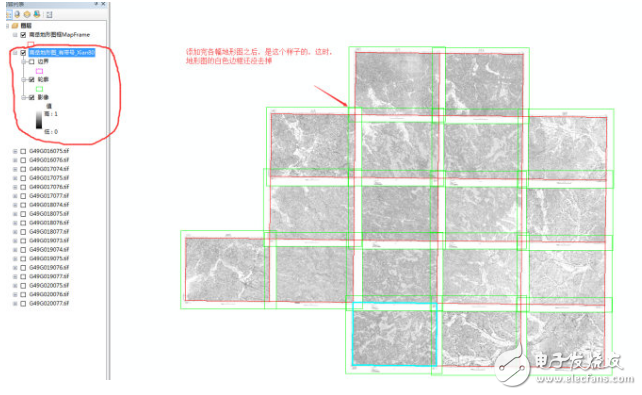 ArcGIS 10.2對地形圖進行無縫拼接