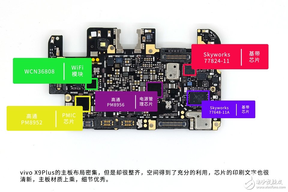 為拆瘋 前置柔光雙攝vivo X9Plus拆解