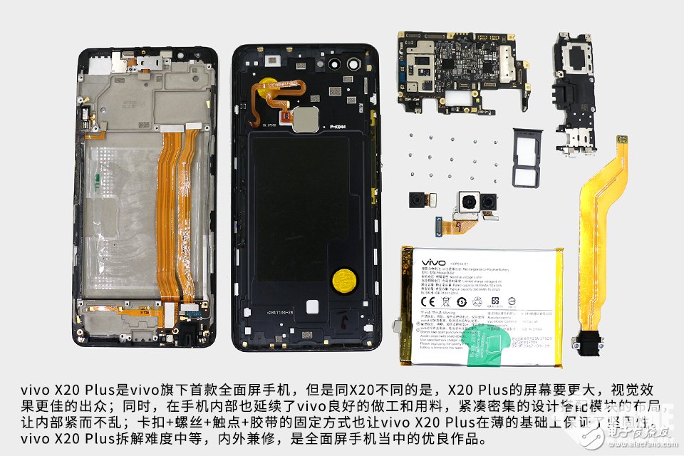 為拆瘋 內外兼修 vivo X20Plus拆解