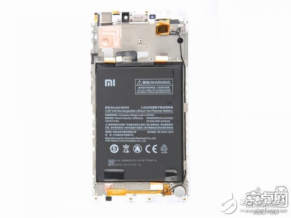 小米Max 2手機拆解：動手難度不高，容易維修