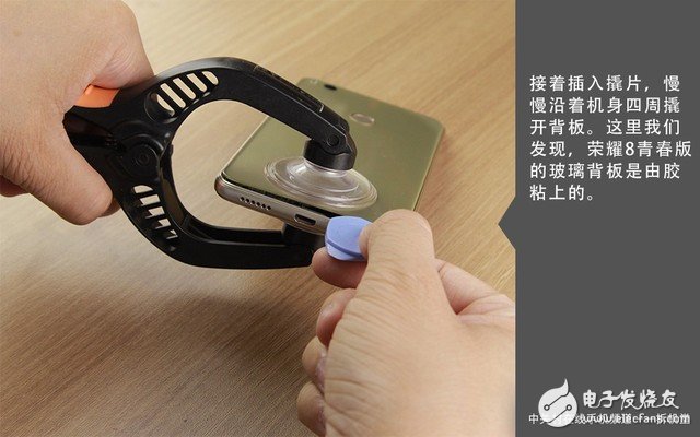 榮耀8青春版拆解圖賞:做工精良元件規整