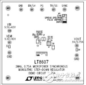 [原創] Linear LT8607 42V 750mA同步降壓穩壓器解決方案