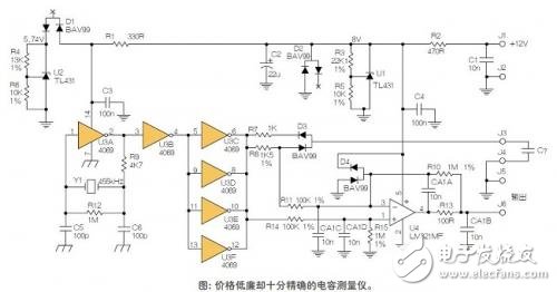 精度高于1pF的微量電容測量儀器