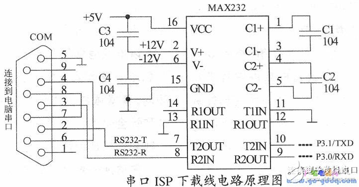 線編程技術 STC單片機的下載線設計