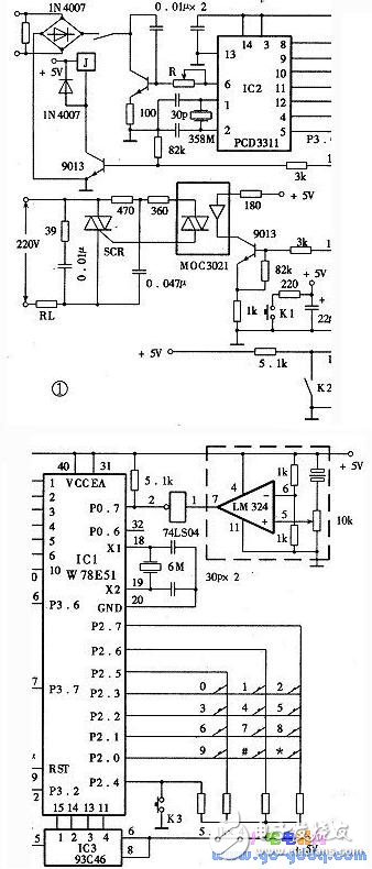 簡易型自動撥號器設計和工作原理介紹