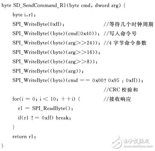 基于MCF51QE128微控制器的SD卡接口設計應用