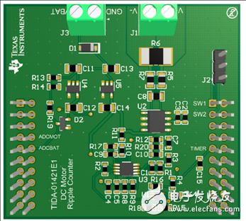 TIDA-01421用于無傳感器位置測量的脈沖計數(shù)器參考設(shè)計