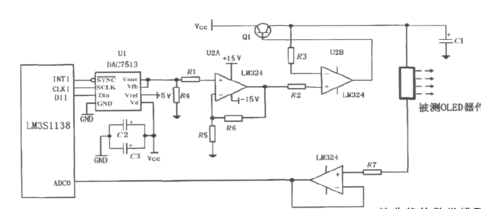 以LM3S1138微控制器為核心設(shè)計(jì)的OLED壽命檢測(cè)儀詳細(xì)概述