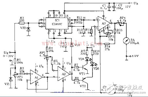 cd4007中文資料匯總（cd4007引腳圖及功能_特性及應用電路）