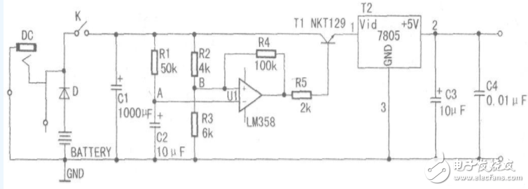 單片機(jī)usb供電電路原理圖詳解