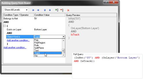 pcb設計之Query語句的應用