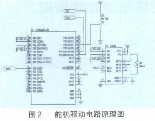 舵機驅動電路原理圖_基于AVR單片機的舵機驅動電路詳解