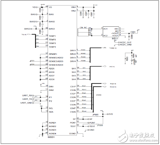 [原創] Cypress S6AL211四路40W LED智能照明系統解決方案