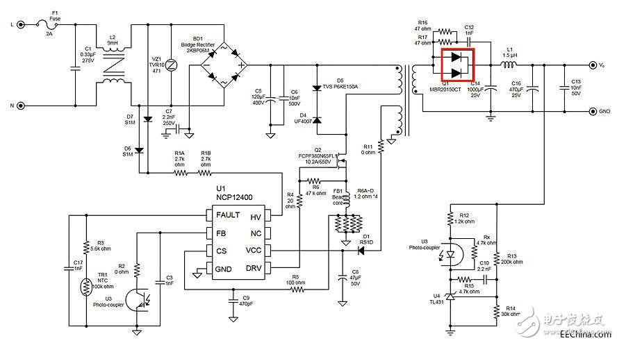 為Type-C連接器傳輸開發(fā)優(yōu)化的電源適配器