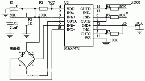 基于MSP430F449D的攜帶式電子血壓計硬件設計方案介紹   