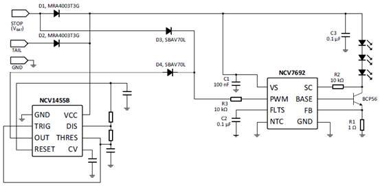 [原創] On Semi NCV7692汽車LED燈電流控制解決方案