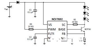 [原創] On Semi NCV7692汽車LED燈電流控制解決方案